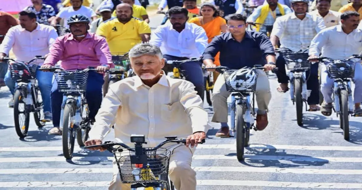 TDP का विश्व पर्यावरण दिवस पर राज्यव्यापी साइकिल अभियान, विशाखापट्टनम में साइकिल चलाएंगे चंद्रबाबू नायडू