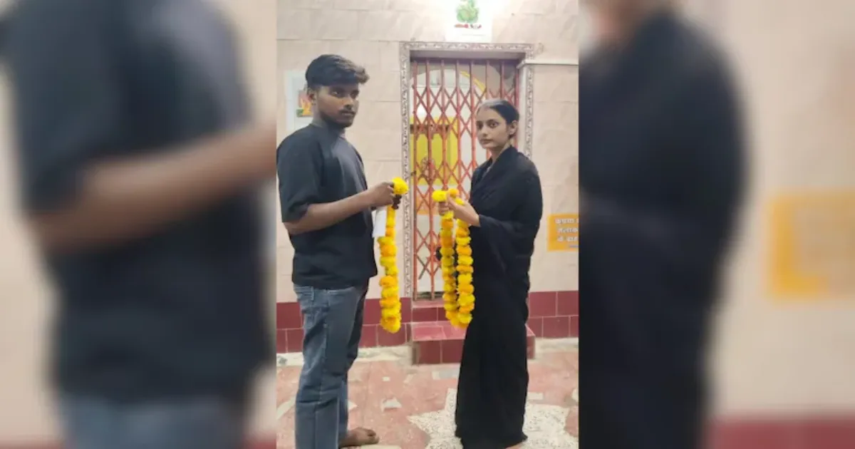 पत्नी प्रेमी के साथ चली गई, पति ने तलाश कर दोनों की मंदिर में शादी कराई