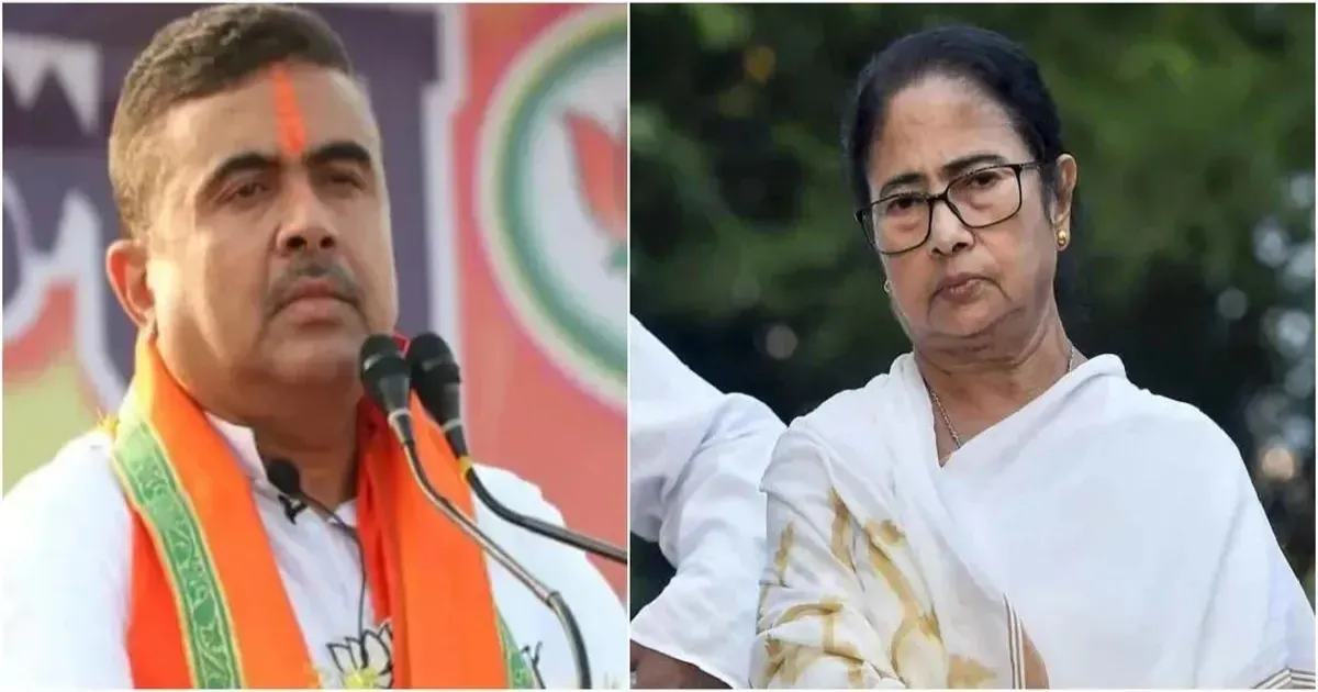 भवानीपुर में ममता बनर्जी को बड़ा झटका, सुवेन्दु अधिकारी ने गृह वार्ड में भी दी करारी शिकस्त