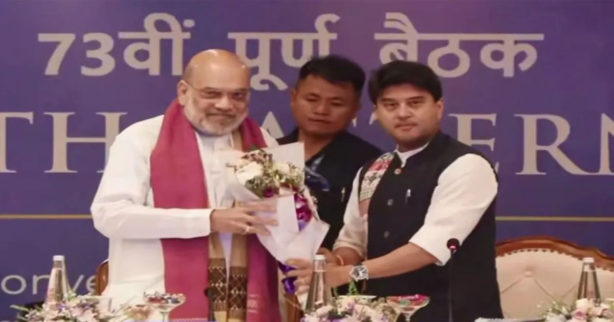 अमित शाह ने शिलांग में उत्तर पूर्वी परिषद की 73वीं पूर्ण बैठक की अध्यक्षता की 