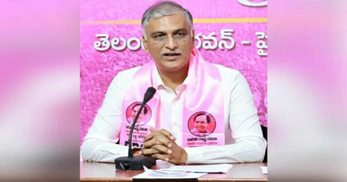 कलेश्वरम मोटर पंपों को जानबूझकर नुकसान पहुँचा रही तेलंगाना सरकार: हरिश राव का आरोप