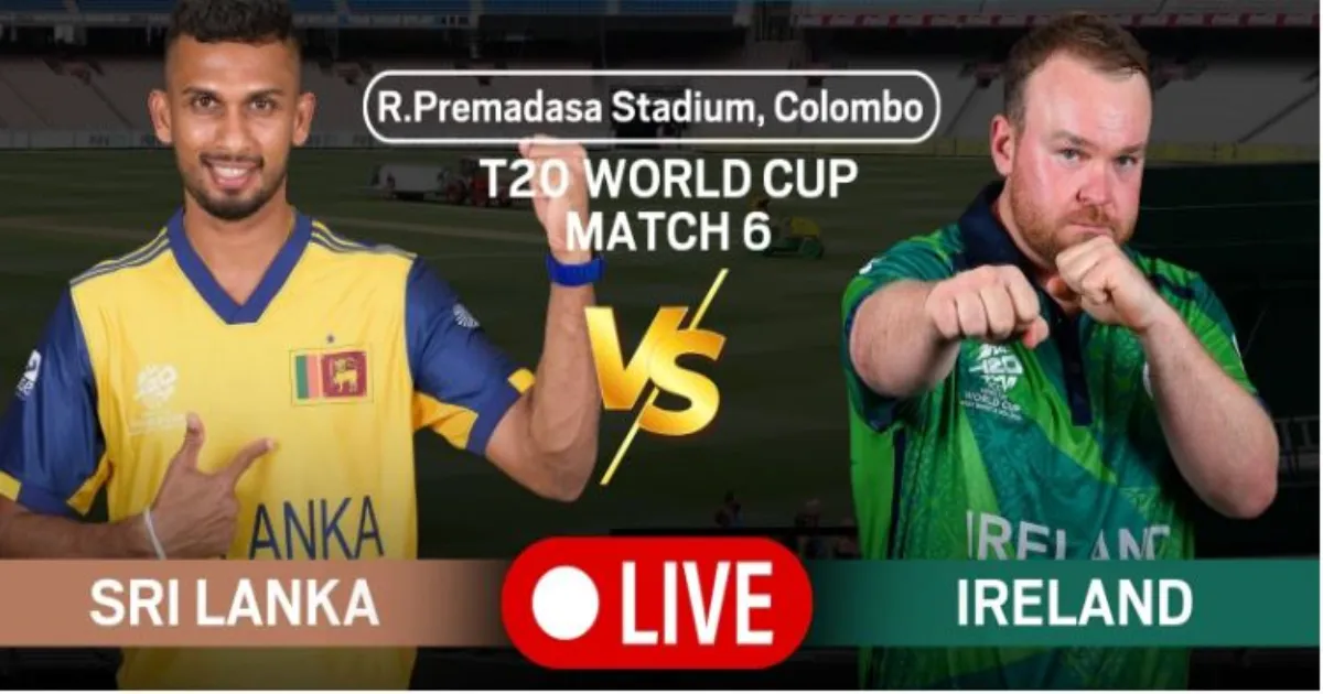 टी20 वर्ल्ड कप 2026: श्रीलंका बनाम आयरलैंड मुकाबला, आयरलैंड ने टॉस जीतकर गेंदबाजी चुनी