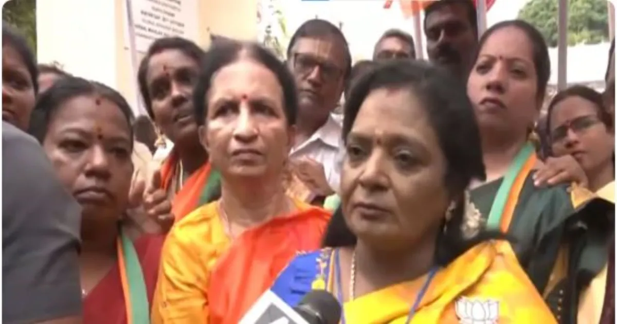 महिला आरक्षण विधेयक पर विपक्ष पर निशाना साधते हुए तमिलिसाई साउंडरराजन ने कांग्रेस और DMK को घेरा
