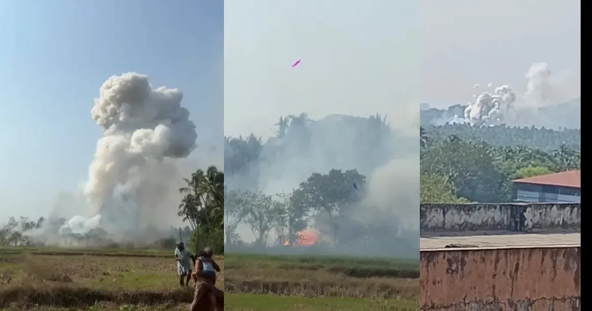 केरल के त्रिशूर में पटाखा इकाई में धमाका, तीन लोगों की मौत