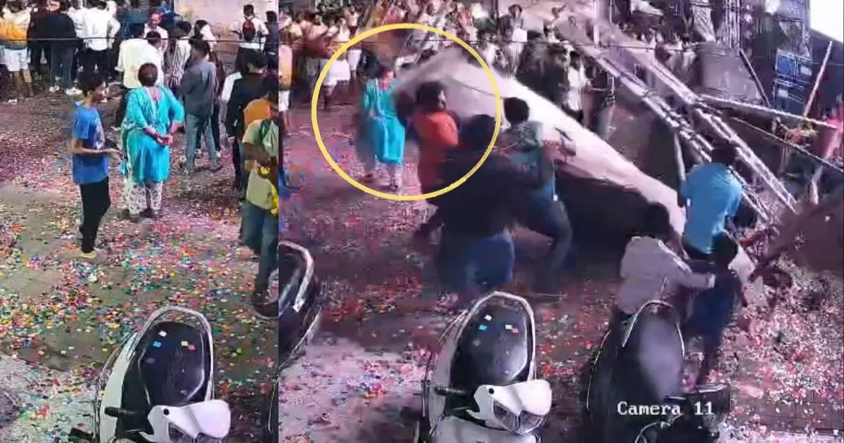 पुणे में दही हांडी के बाद दर्दनाक हादसा, लोहे का ढांचा गिरने से महिला की मौत