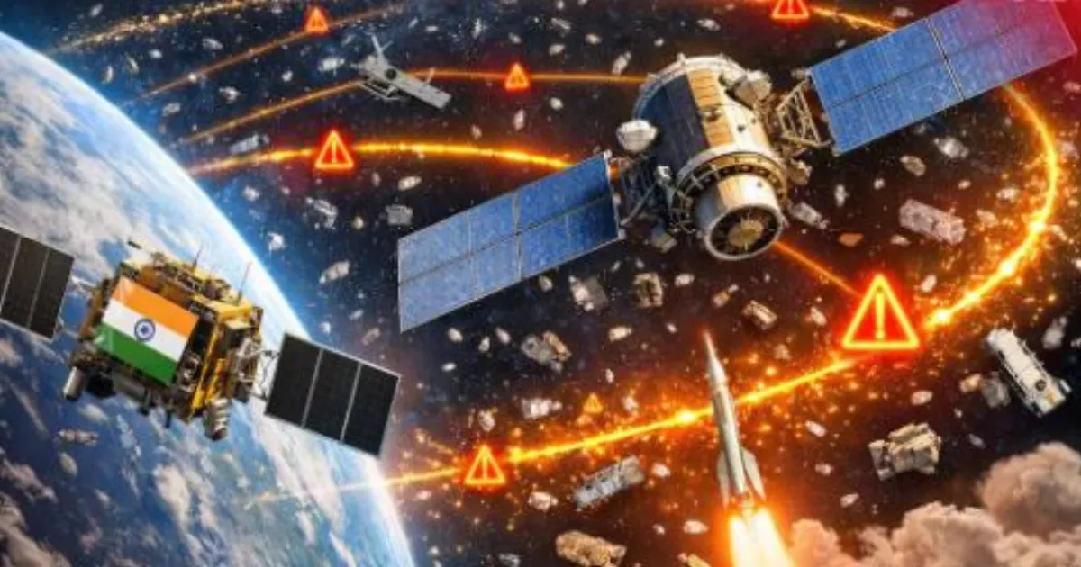 अंतरिक्ष में मेगा ट्रैफिक जाम, 1.5 लाख से अधिक टकराव अलर्ट से बढ़ी चिंता