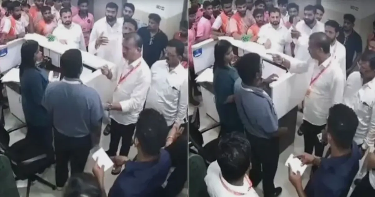 बिल विवाद के बाद शिवसेना कार्यकर्ताओं ने अस्पताल कर्मचारियों से की मारपीट, सीसीटीवी में कैद घटना