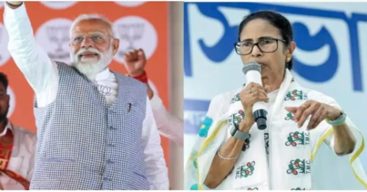 महाजंगलराज बनाम गैरकानूनी प्रचार: मोदी और ममता के बीच बंगाल चुनाव से पहले जुबानी जंग तेज