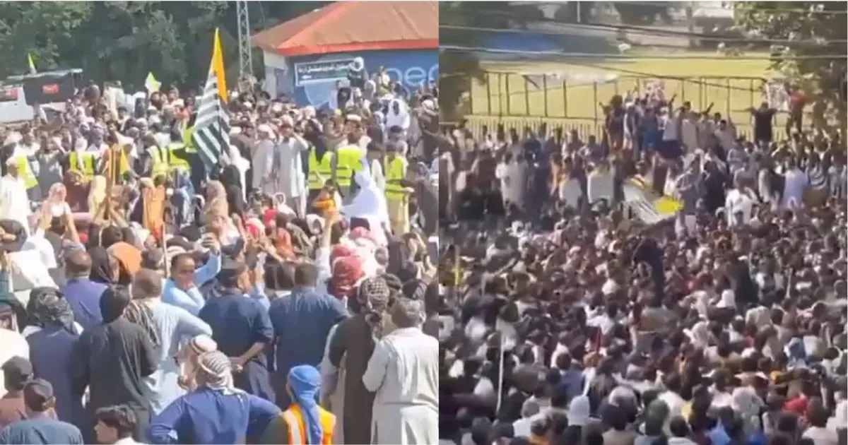 पीओके में JAAC नेताओं की गिरफ्तारी पर भड़का विरोध, पाकिस्तान के खिलाफ सड़कों पर उतरे लोग