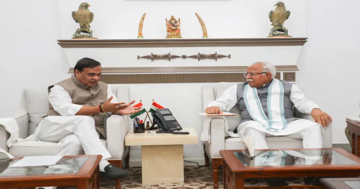 असम की ऊर्जा आत्मनिर्भरता और शहरीकरण को केंद्र का पूरा सहयोग मिलेगा: मनोहर लाल खट्टर