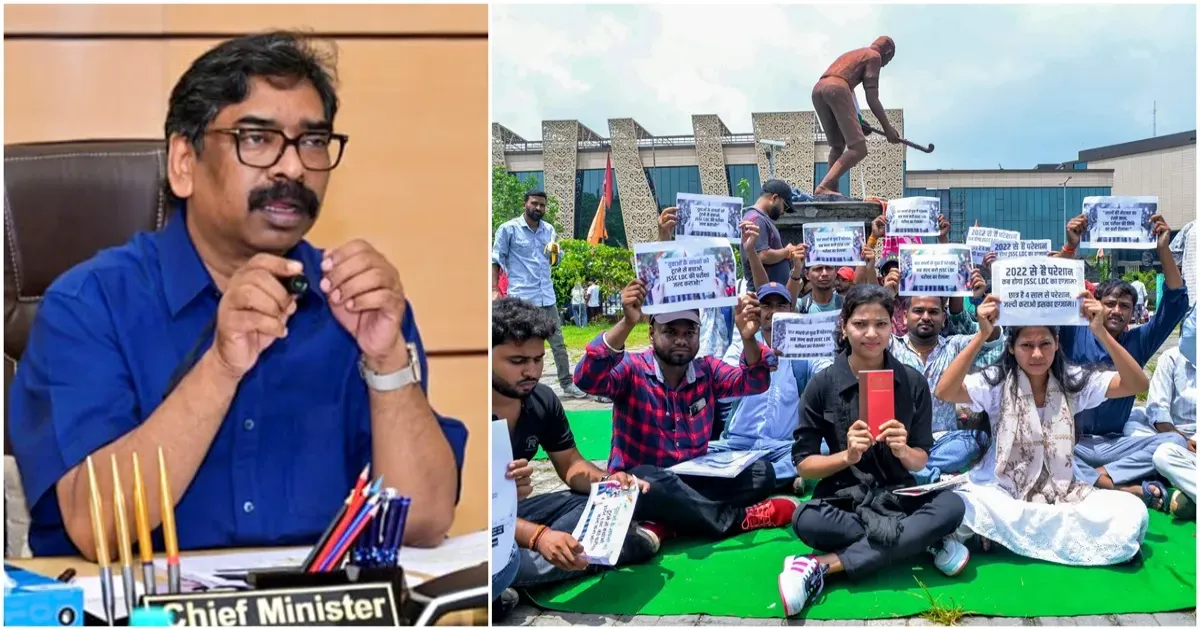 छात्रों का प्रदर्शन 12वें दिन पहुंचा, हेमंत सोरेन बोले- सरकार के दरवाजे सभी के लिए खुले हैं