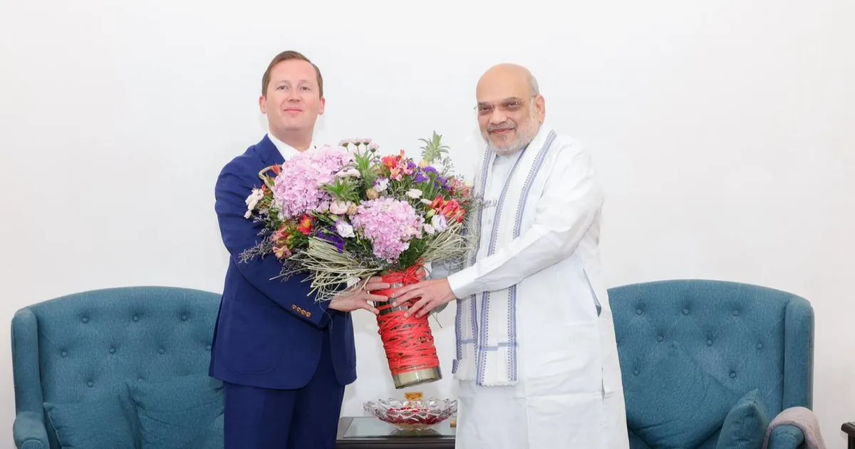 अमित शाह और अमेरिकी राजदूत सर्जियो गोर के बीच बैठक, भारत-अमेरिका सुरक्षा सहयोग बढ़ाने पर चर्चा
