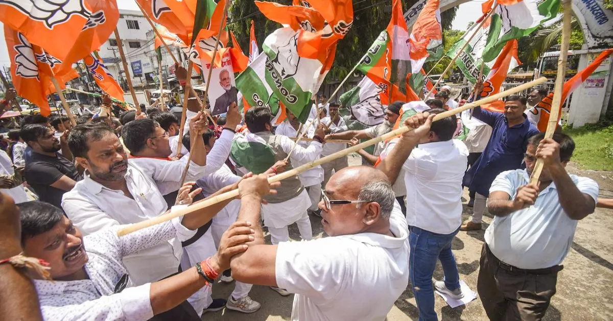 झूठ और हिंसा सत्य-अहिंसा के सामने नहीं टिक सकते: पटना कार्यालय हमले पर कांग्रेस की प्रतिक्रिया