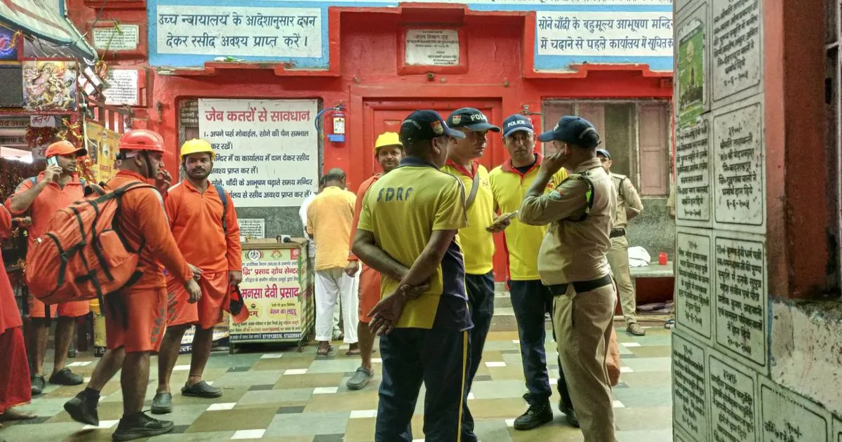 हरिद्वार भगदड़: मां मनसा देवी मंदिर हादसे में मारे गए छह में चार यूपी से