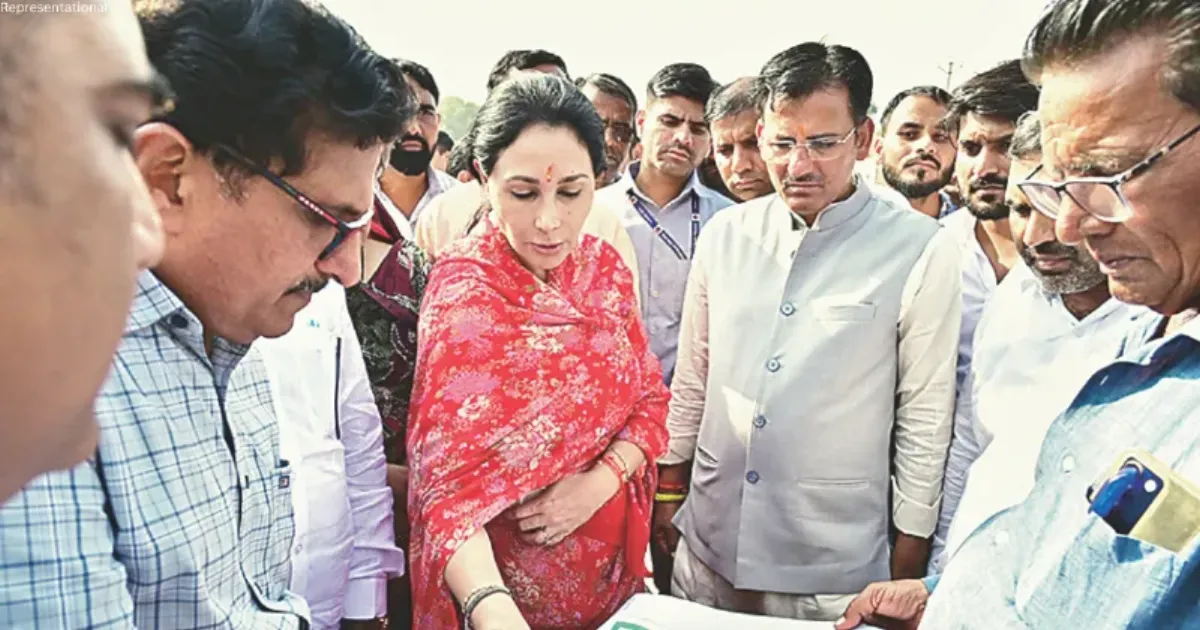 स्वदेश दर्शन 2.0: सीकर में विरासत विकास कार्यों का उपमुख्यमंत्री दीया कुमारी ने निरीक्षण किया