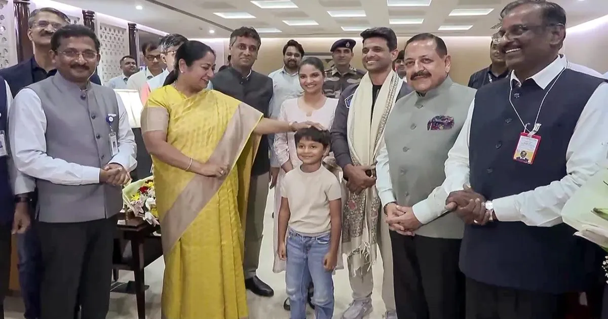 लोकसभा में चर्चा: शुभांशु शुक्ला का चंद्र मिशन, 2040 तक विकसित भारत का प्रतीक — जितेंद्र सिंह