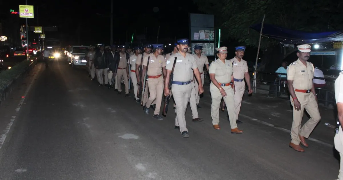 दीपावली त्योहार के मद्देनज़र तिरुचि और पुडुकोट्टई में सुरक्षा कड़ी