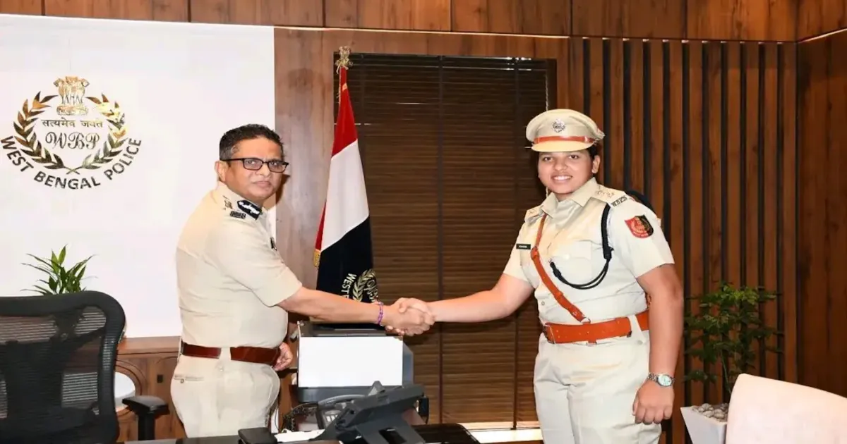 Richa-Ghosh-joins-West-Bengal-Police-as-ACP