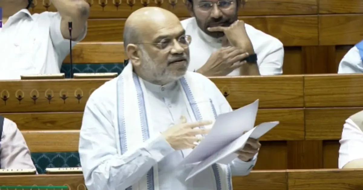 महिला आरक्षण विधेयक पर मतदान से पहले संसद में गरजे अमित शाह, विपक्ष पर साधा निशाना