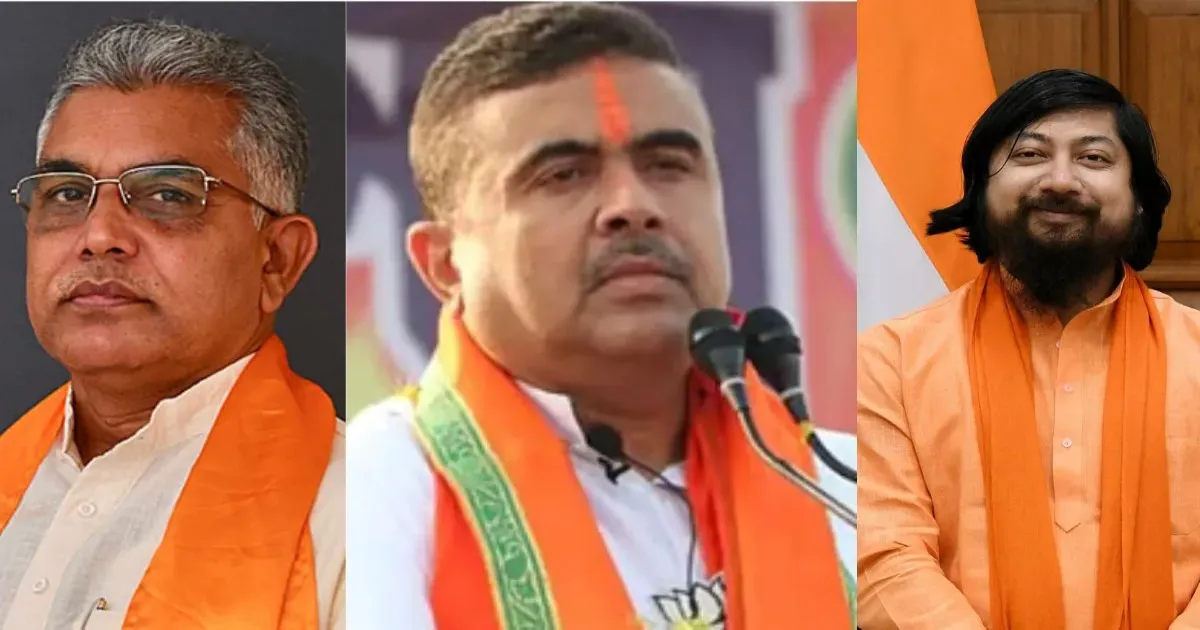शुभेंदु अधिकारी सरकार में विभागों का बंटवारा, दिलीप घोष को ग्रामीण विकास और निशीथ प्रमाणिक बने खेल मंत्री