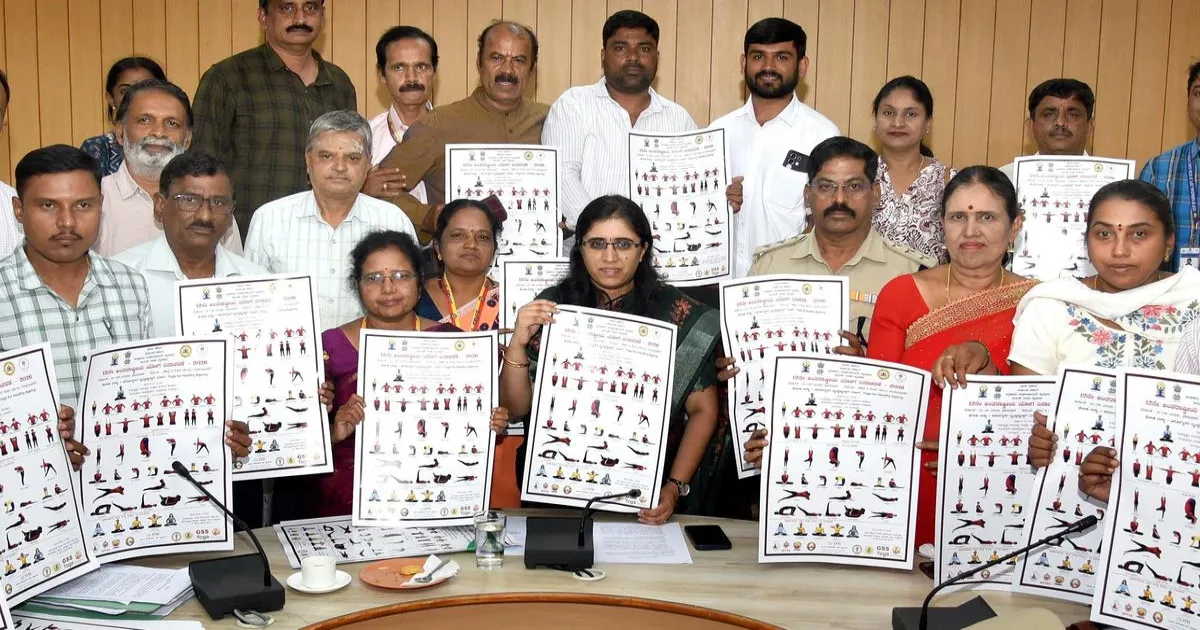 अंतरराष्ट्रीय योग दिवस पर मैसूरु का बड़ा लक्ष्य, 120 स्थानों पर 1.2 लाख लोगों की भागीदारी का लक्ष्य