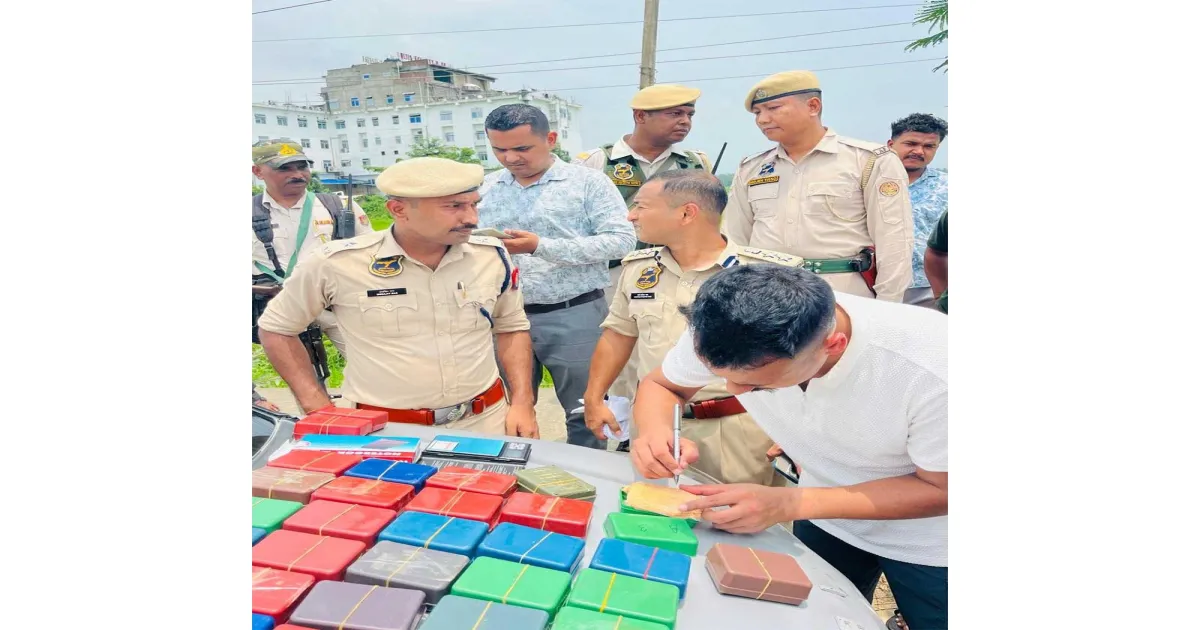 असम में 14.5 करोड़ रुपये के मादक पदार्थ जब्त, 7 तस्कर गिरफ्तार