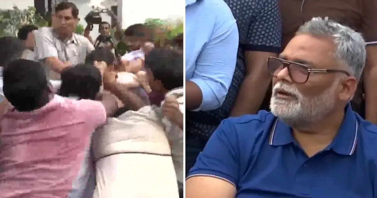 दिल्ली स्थित आवास पर पप्पू यादव के घर हंगामा, चाकू लेकर पहुंचे युवक को पकड़ा; सांसद बोले- मेरी हत्या की साजिश थी