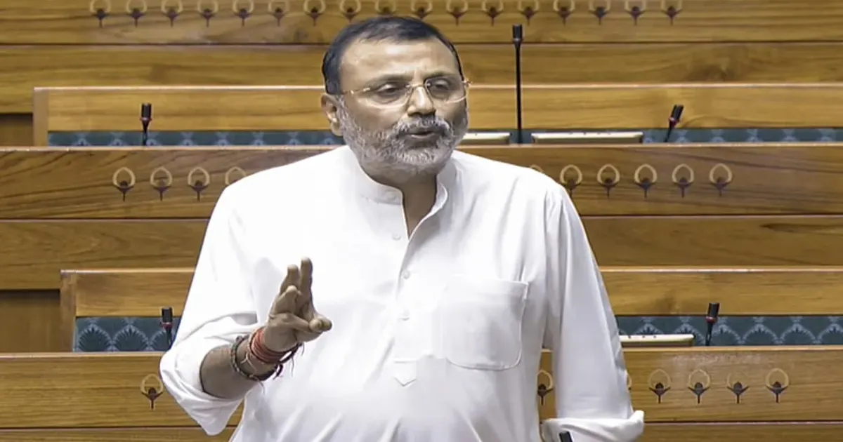 निशिकांत दुबे का राहुल गांधी पर तीखा हमला, कहा- जिन्ना का दूसरा जन्म राहुल गांधी के रूप में हुआ
