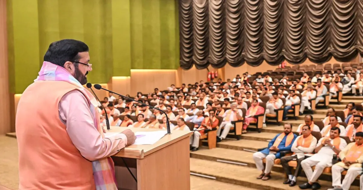 आत्मनिर्भर भारत संकल्प कार्यशाला : हर गांव, कस्बे और गली तक स्वदेशी और आत्मनिर्भरता का संदेश पहुंचाएं – सैनी