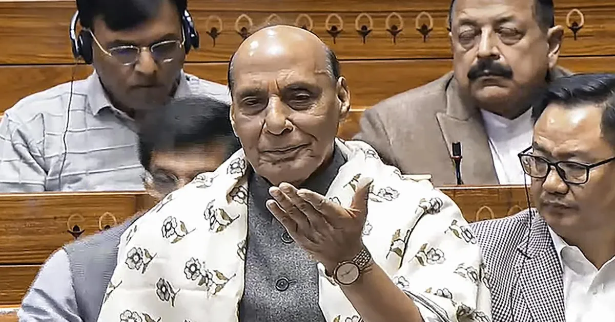 लोकसभा में ऑपरेशन सिंदूर पर बहस: मिशन का उद्देश्य तनाव न बढ़ाना, आतंक ठिकानों पर कड़ा प्रहार – राजनाथ सिंह