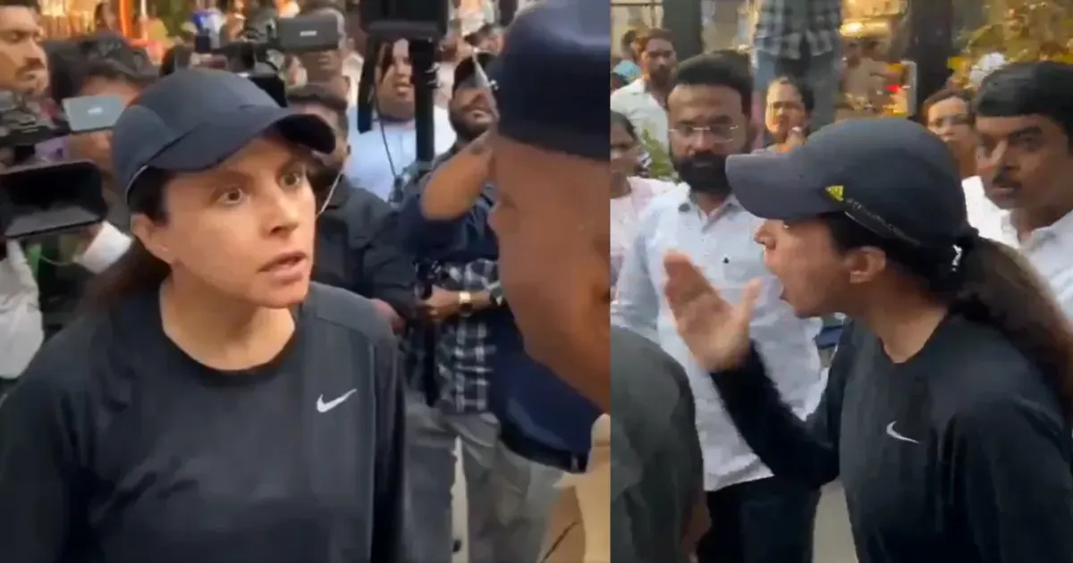 मुंबई में बीजेपी प्रदर्शन से जाम, महिला ने मंत्री गिरिश महाजन को सुनाई खरी-खोटी