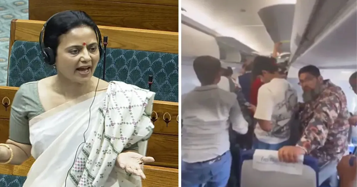 इंडिगो फ्लाइट में महुआ मोइत्रा के खिलाफ लगे नारे, TMC सांसद ने डीजीसीए में दर्ज कराई शिकायत