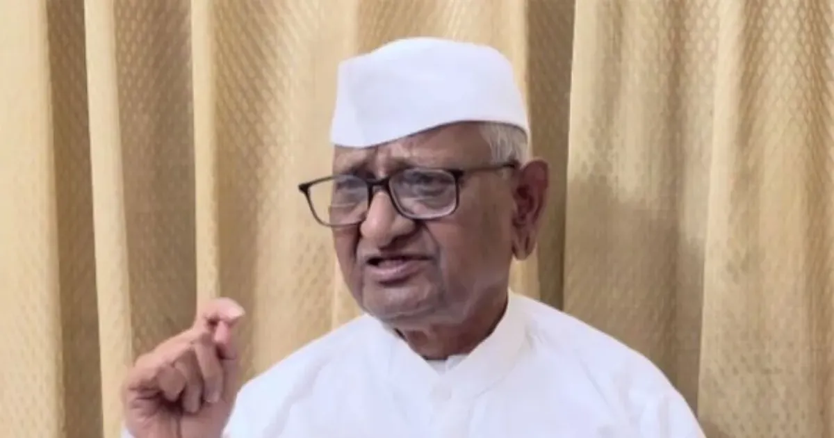 अन्ना हजारे की तबीयत बिगड़ी, मुंबई के अस्पताल की आईसीयू में भर्ती; डिहाइड्रेशन और किडनी की समस्या