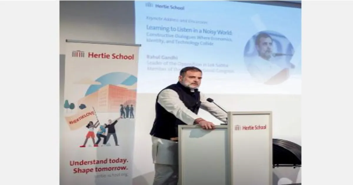 बीजेपी संविधान को खत्म करने का प्रस्ताव कर रही है: बर्लिन में राहुल गांधी का आरोप