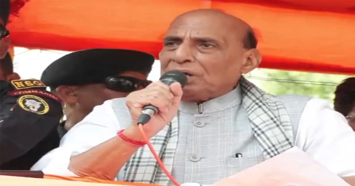 या तो जेल में होंगे या ऊपर चले जाएंगे: बंगाल में गुंडों को राजनाथ सिंह की सख्त चेतावनी