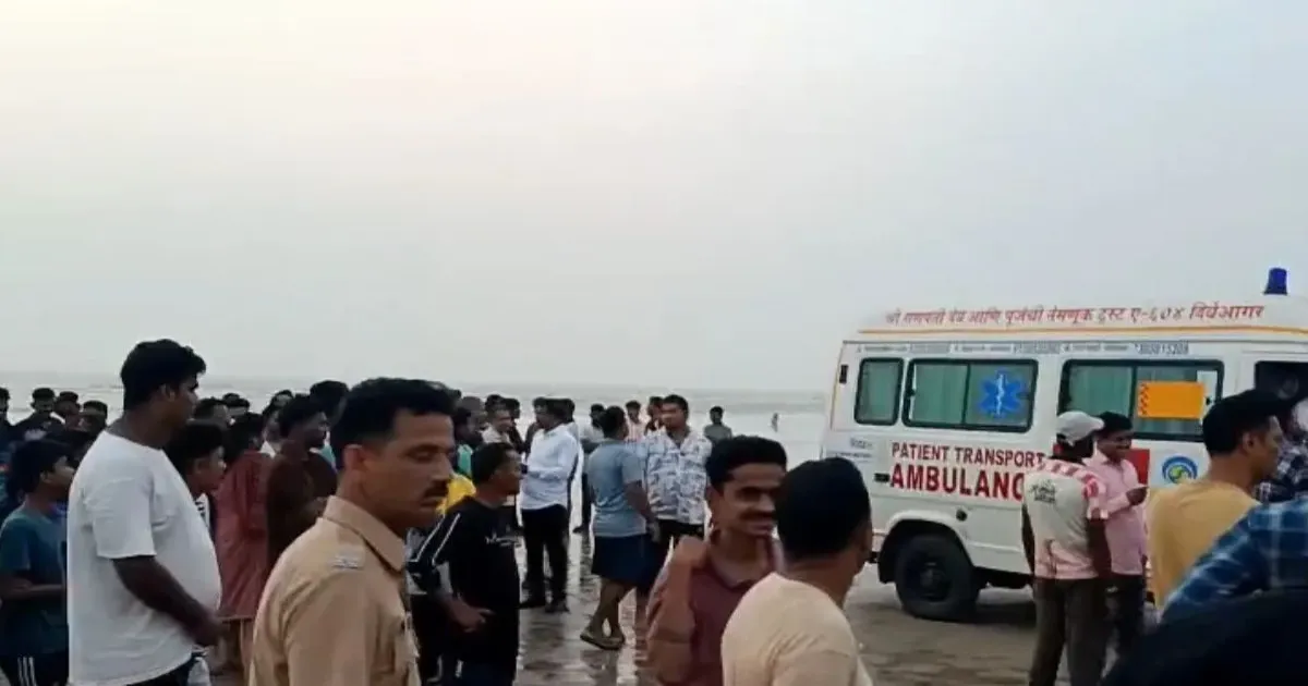 महाराष्ट्र के रायगढ़ में पिकनिक के दौरान बड़ा हादसा, दिवेआगर समुद्र तट पर आठ छात्रों के डूबने से मौत