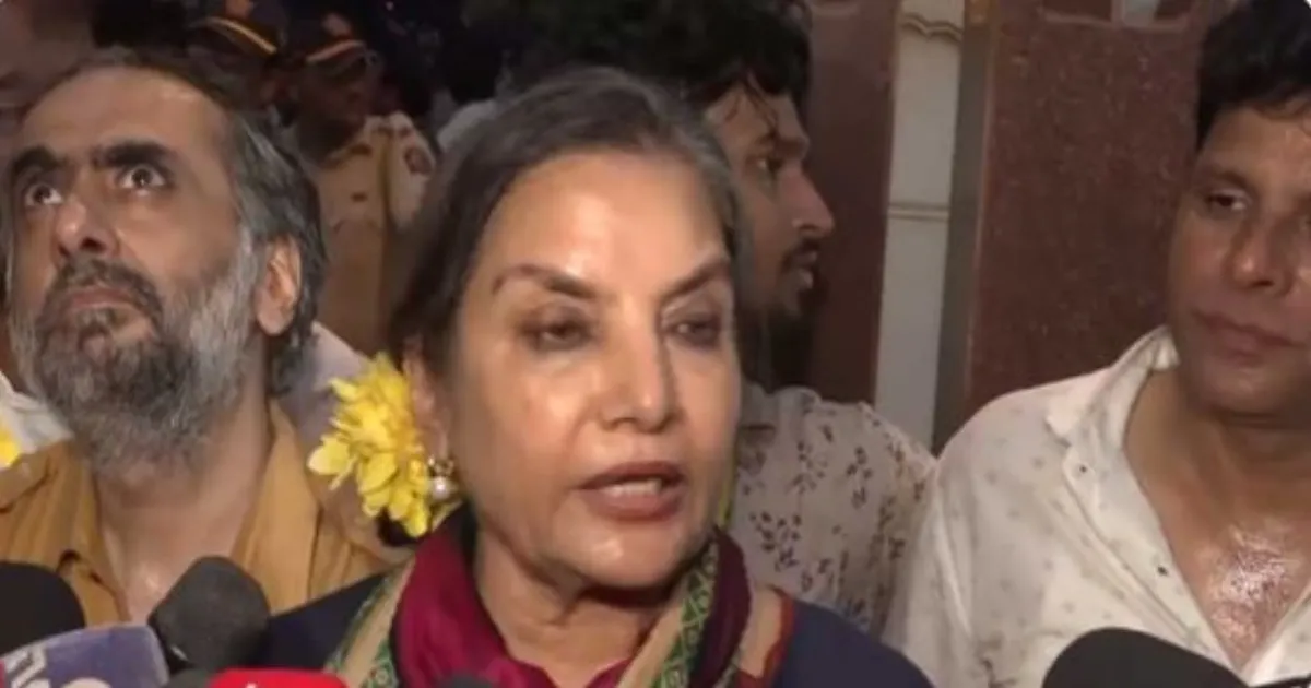 यह हमारे अधिकारों का सवाल है, जनता की ताकत अब अजेय है: सीईसी के खिलाफ प्रदर्शन पर शबाना आजमी