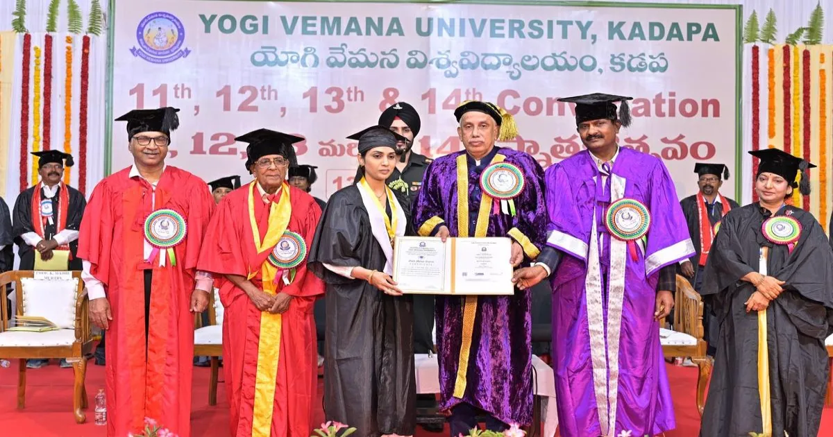 विकसित भारत 2047 के लक्ष्य में विश्वविद्यालयों की अहम भूमिका: राज्यपाल एस. अब्दुल नज़ीर