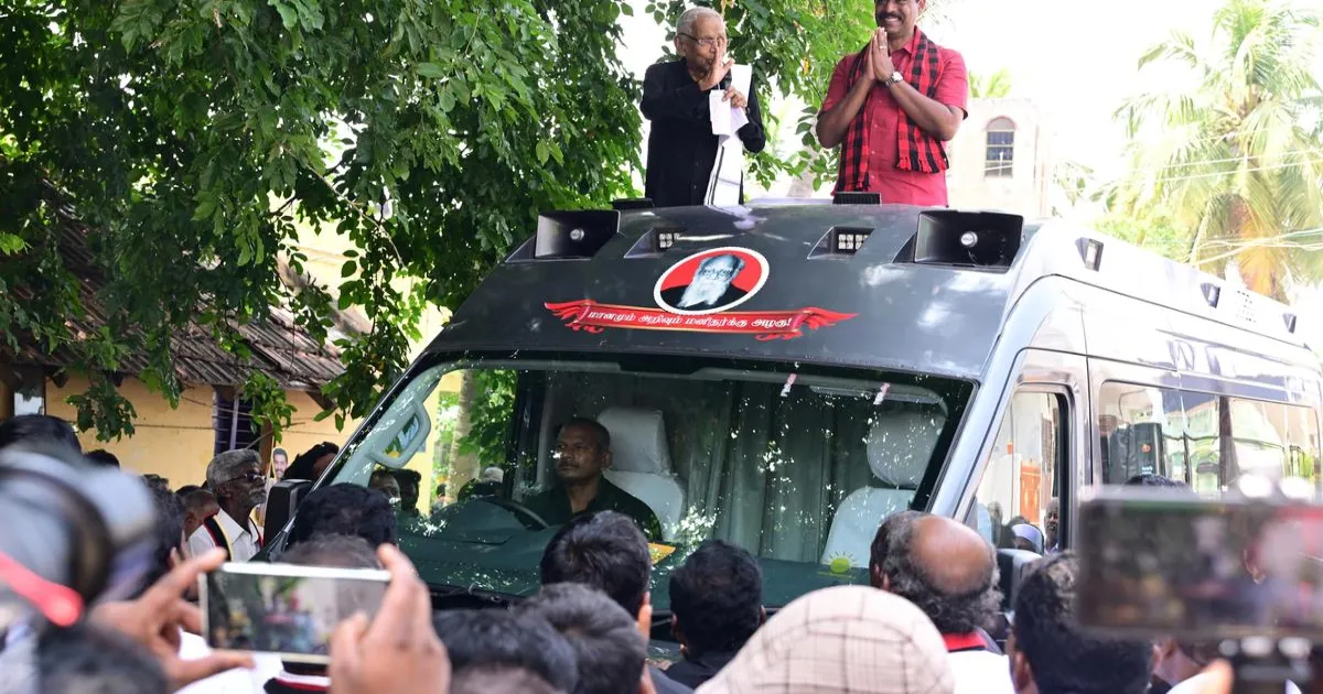 DK नेता ने MK स्टालिन को बताया मानवता से भरपूर राजनेता, कहा- देश कल्याण कार्यक्रमों में तमिलनाडु का अनुसरण करता है