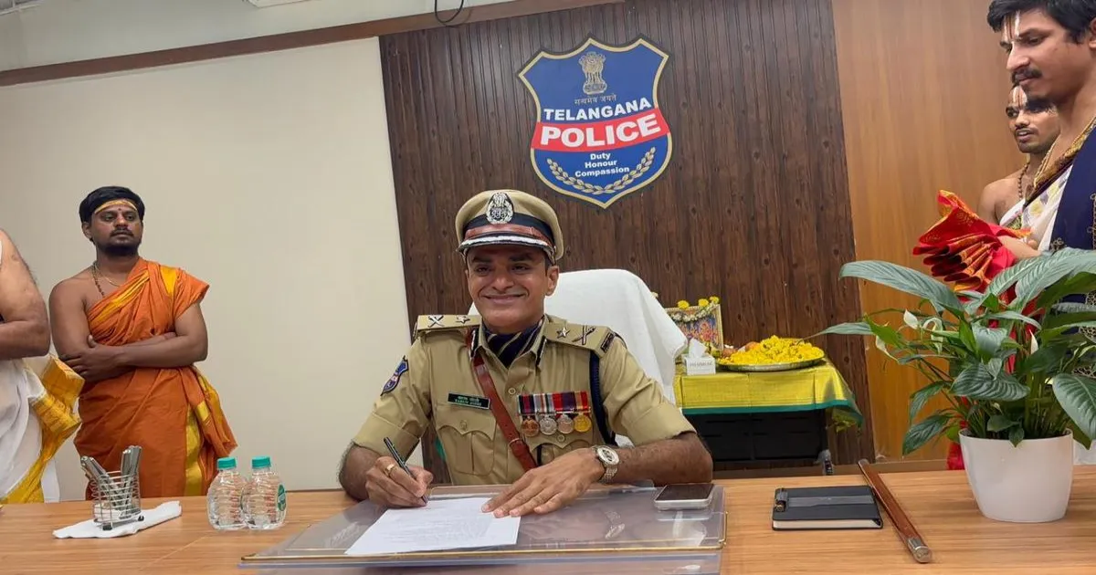 तरुण जोशी ने फ्यूचर सिटी पुलिस कमिश्नर का पद संभाला
