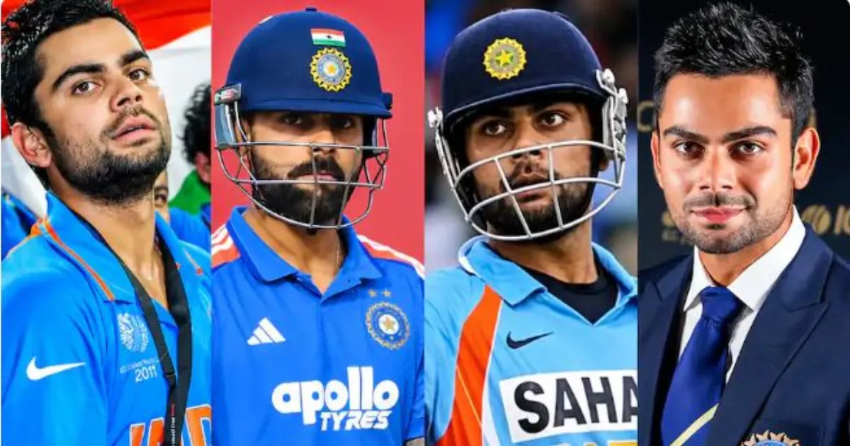 विराट कोहली के अंतरराष्ट्रीय क्रिकेट में 18 साल, जुनून, संघर्ष और गौरव का शानदार सफर