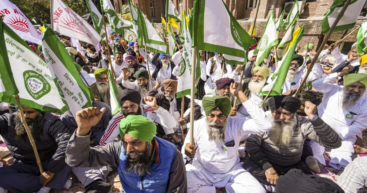 बिजली संशोधन बिल के खिलाफ पंजाब में किसानों का व्यापक विरोध प्रदर्शन