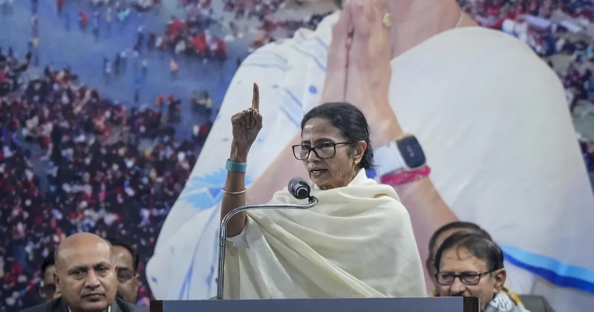बंगाल में 54 लाख वास्तविक मतदाताओं के नाम बिना मौका दिए हटाए गए: मुख्यमंत्री ममता बनर्जी