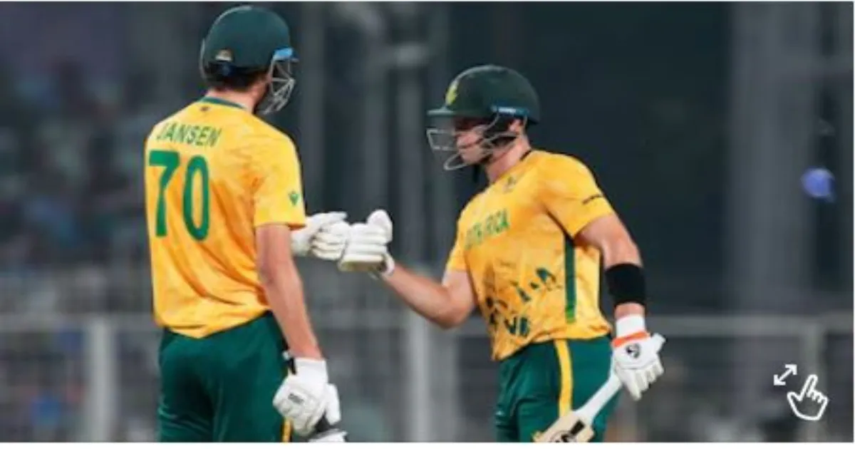 जेनसेन के अर्धशतक से दक्षिण अफ्रीका 169/8 पर पहुँचा, न्यूजीलैंड स्पिनरों ने दिखाई धाक