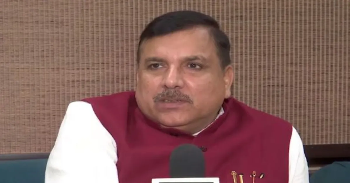 टीएमसी संकट पर सियासी घमासान: संजय सिंह ने बीजेपी पर लगाए पार्टी तोड़ने के आरोप