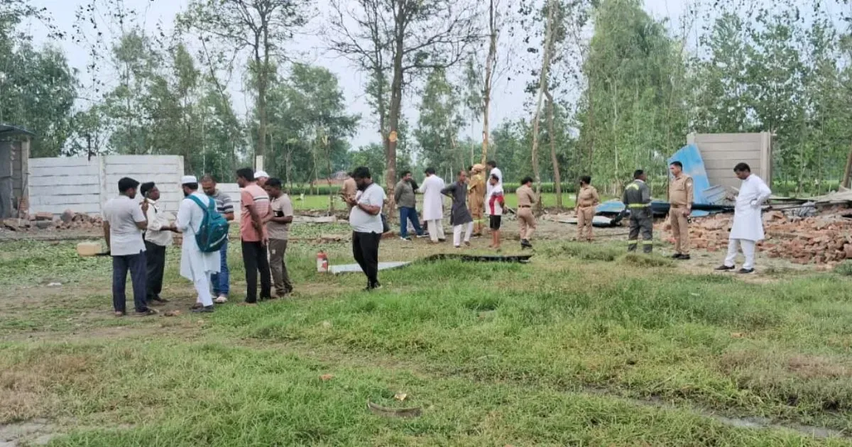 सहारनपुर की पटाखा फैक्ट्री में भीषण विस्फोट, दो लोगों की मौत; कई घायल, बचाव अभियान जारी