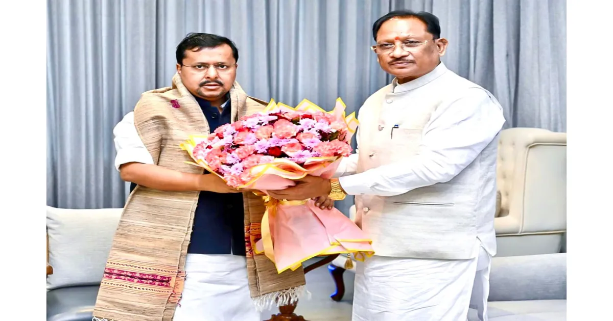 छत्तीसगढ़ के मुख्यमंत्री विष्णु देव साय ने बीजेपी अध्यक्ष नितिन नबीन से की मुलाकात