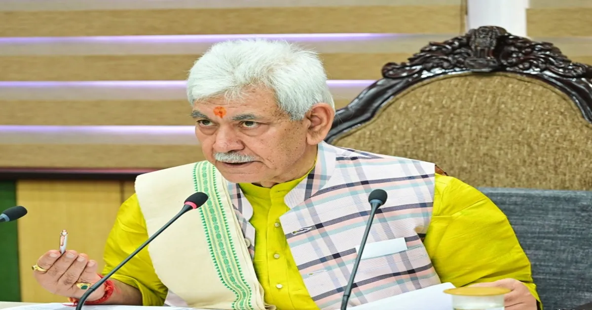 उपराज्यपाल मनोज सिन्हा का कड़ा संदेश: जम्मू-कश्मीर को नशामुक्त बनाने का संकल्प