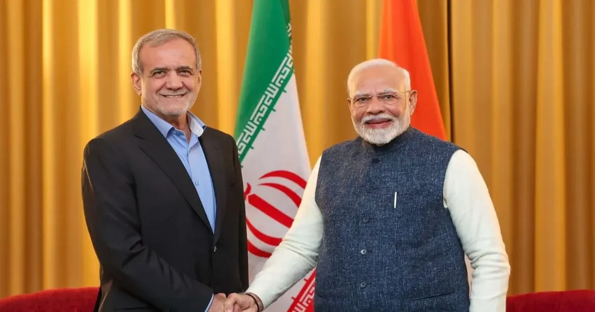 प्रधानमंत्री नरेंद्र मोदी और ईरान के राष्ट्रपति मसूद पेजेश्कियन के बीच बातचीत, पश्चिम एशिया में शांति पर जोर