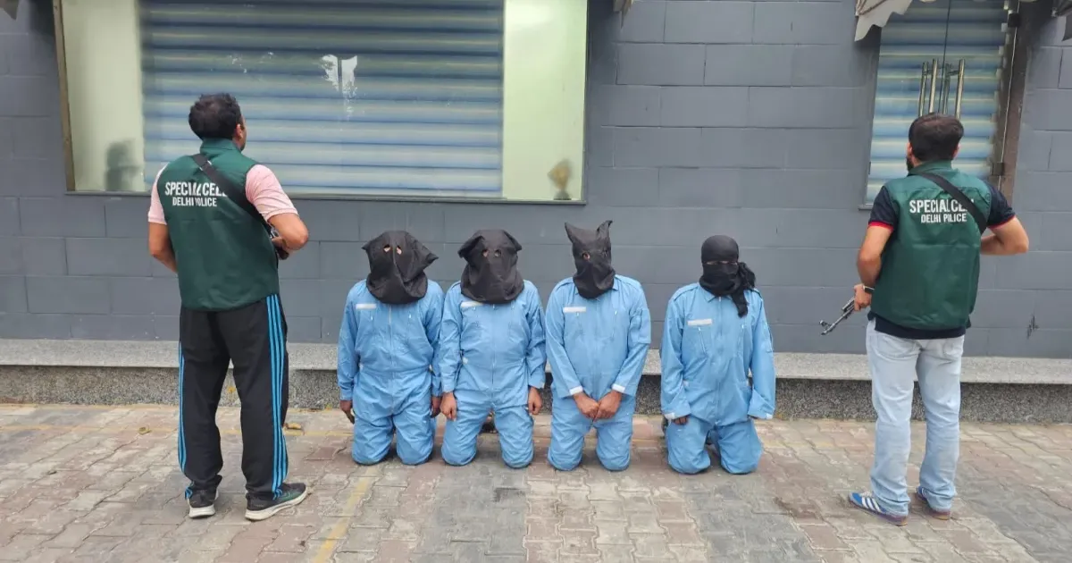 दिल्ली पुलिस ने हिमांशु भाऊ गिरोह के चार सदस्यों को कोटा से गिरफ्तार किया